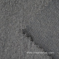 Fireproof Cotton Acrylic Blend Dark Grey Knitted Fabric